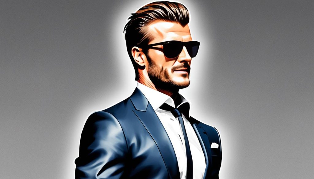 David Beckham jako ikona stylu