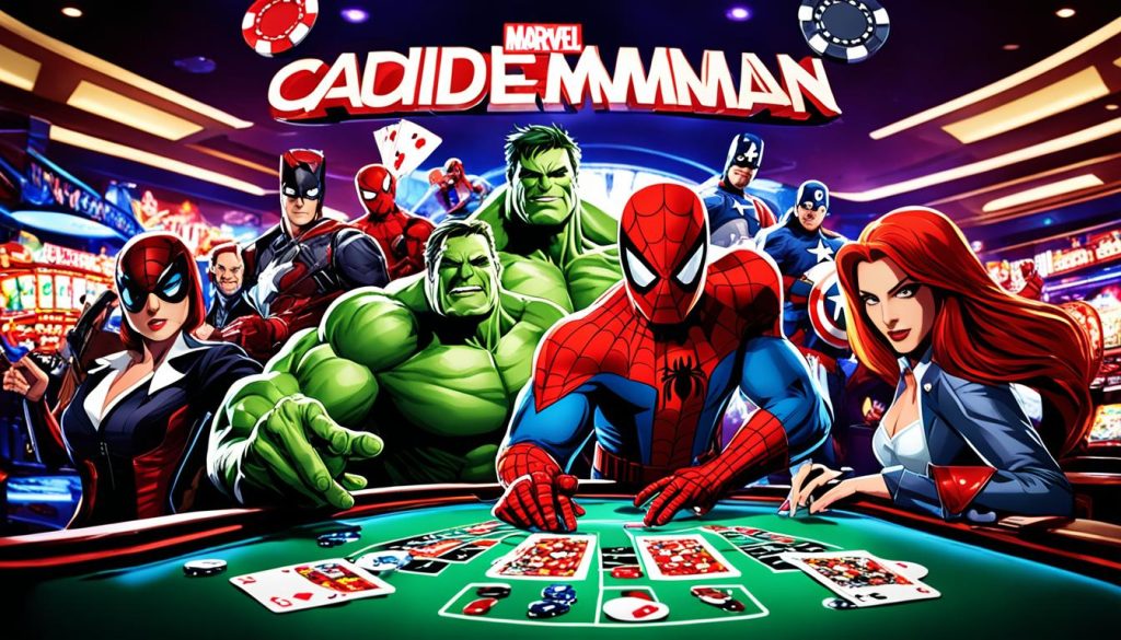 Najlepsi Superbohaterowie w Marvel Casino